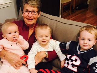 Mormor with Maisie, Parker, and Griff 10/9/16