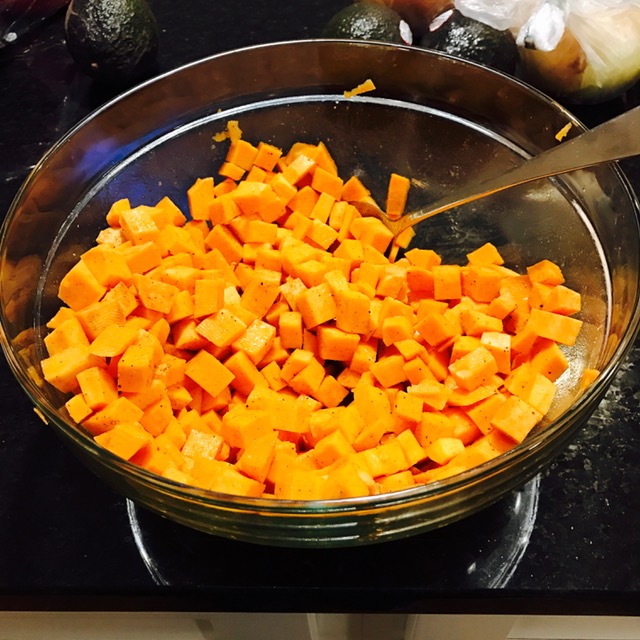 sweet potato and black bean chili